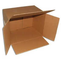 Brown Corrugated Box
