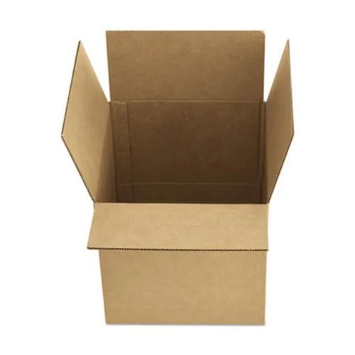 Square 5 Ply Brown Corrugated Box