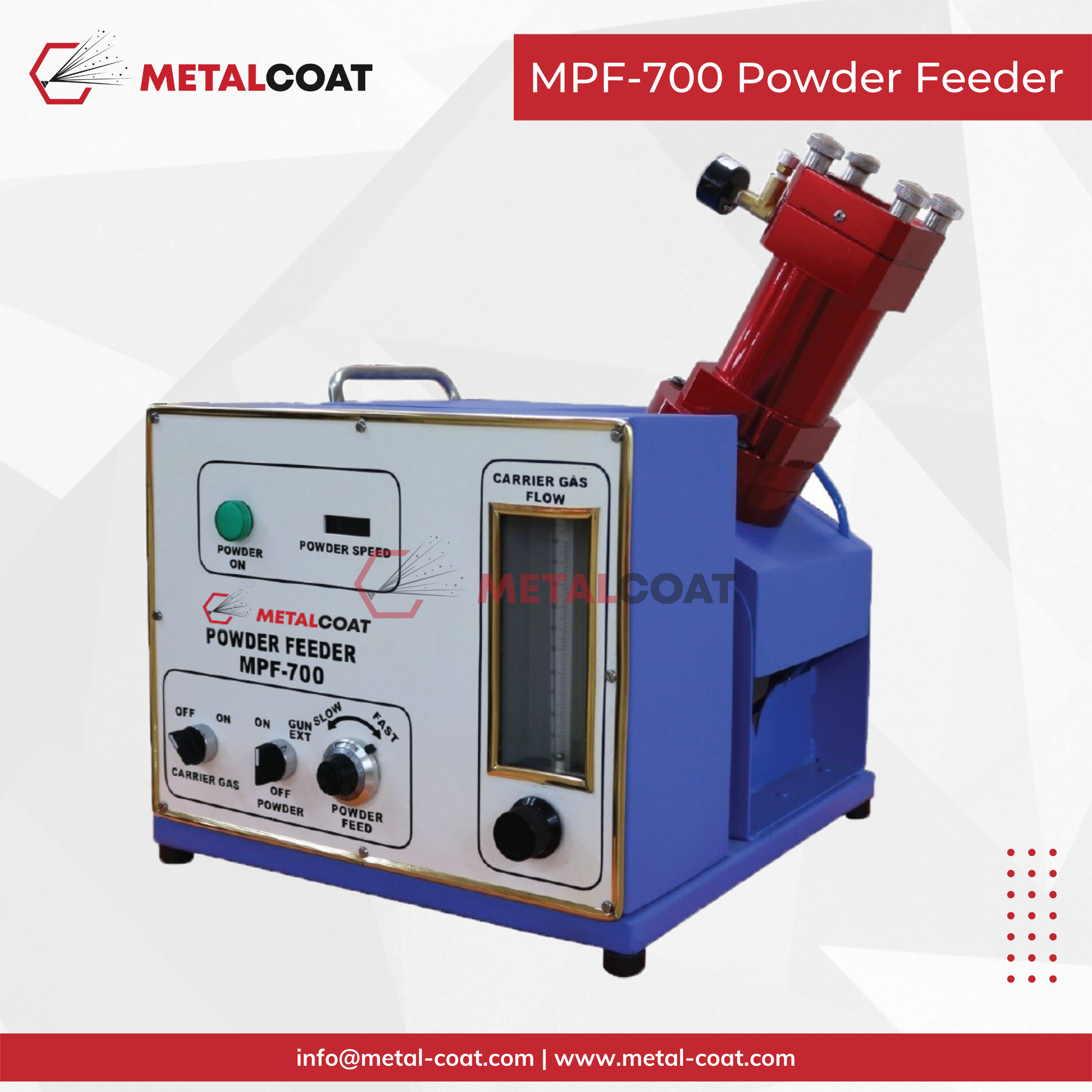 Mpf 700 Twin Powder Feeder