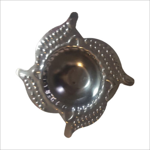 Metal Swastik Diya