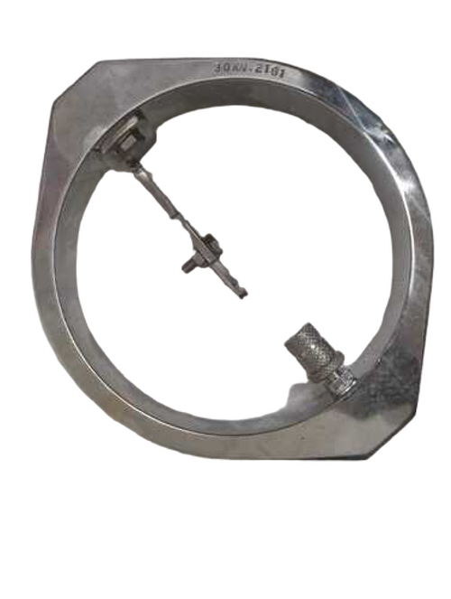 Proving Ring - Special Steel, Dial Gauge Sensitivity 0.002mm/div, Includes Loading Pads, High Accuracy, Dependable Results, Wooden Box Packaging