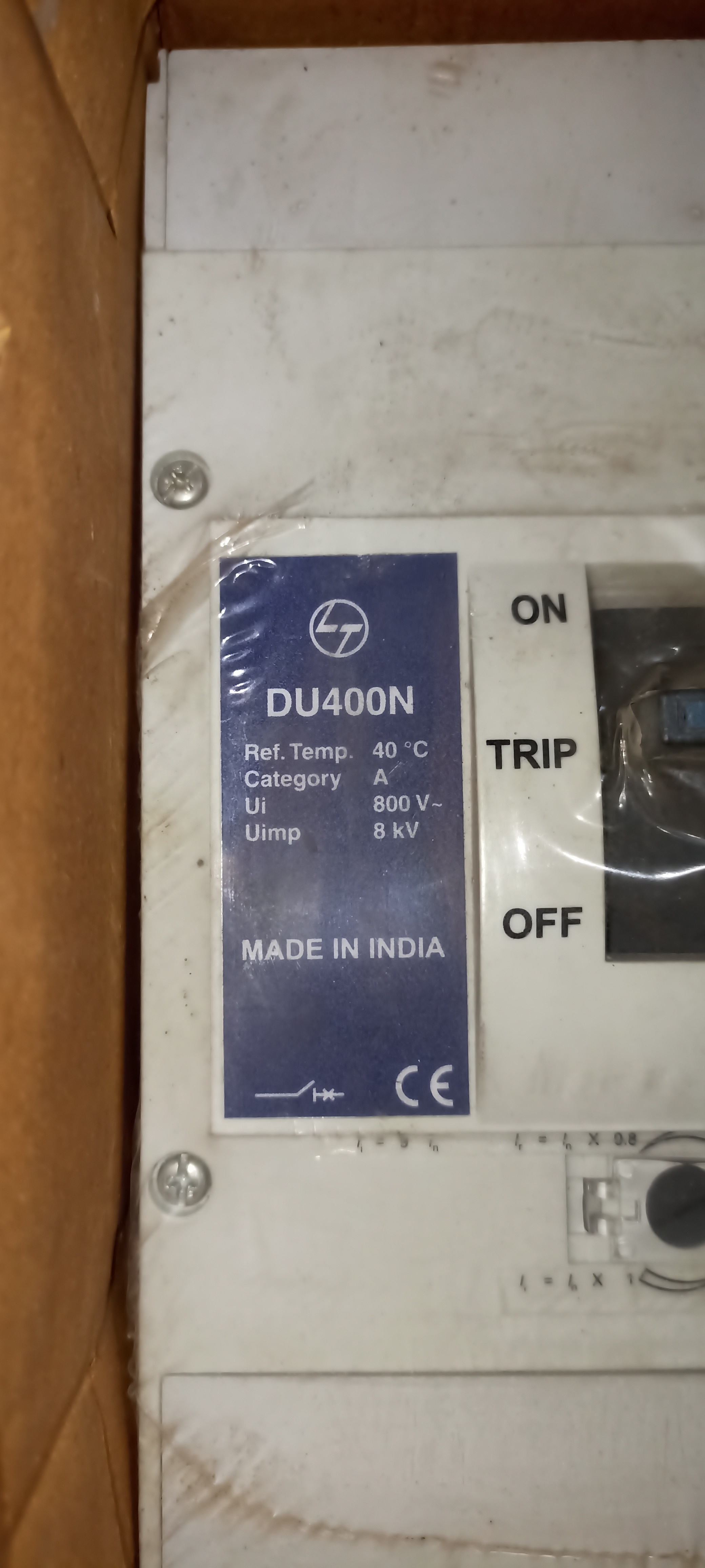 LT NEW (DU400N) 320A 3P MCCB