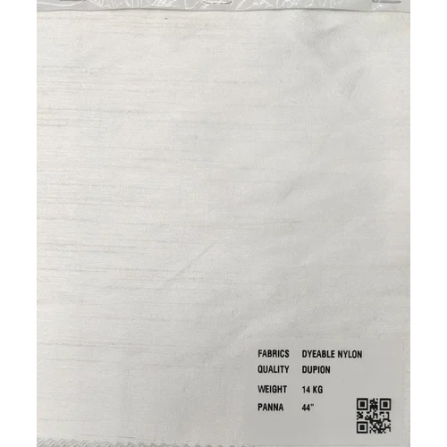 Nylon Raw Silk Fabric 14kg