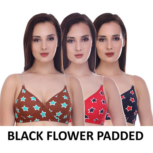 Printed Fancy Cotton Ladies Bra, Packaging Type: Box, Size: 30 To 44 at Rs  150/piece in Ludhiana