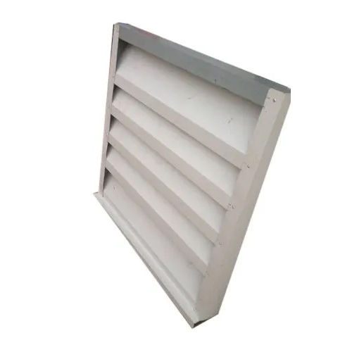 White Ventilation Window Louver