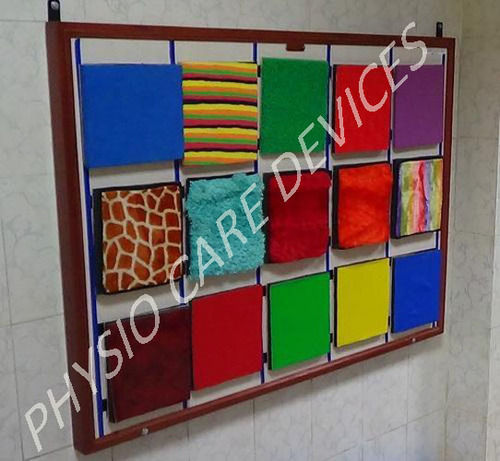 Textured tactile sensory wall panel