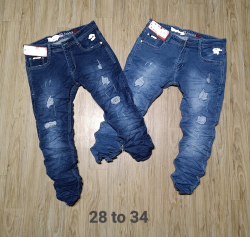 Branded mens power lycra jeans