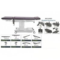 Electro Hydraulic Ot Table - Stainless Steel, Five Sectional Radio-translucent Top, Standby Battery Backup , Remote Controlled Articulation & Easy To Clean Surface