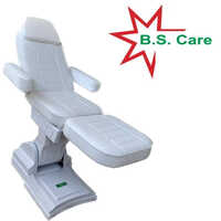 Bs Care Dermatology Chair - Metal & Leather, Full Back Rest For Hospital Use In Dermatology Procedures