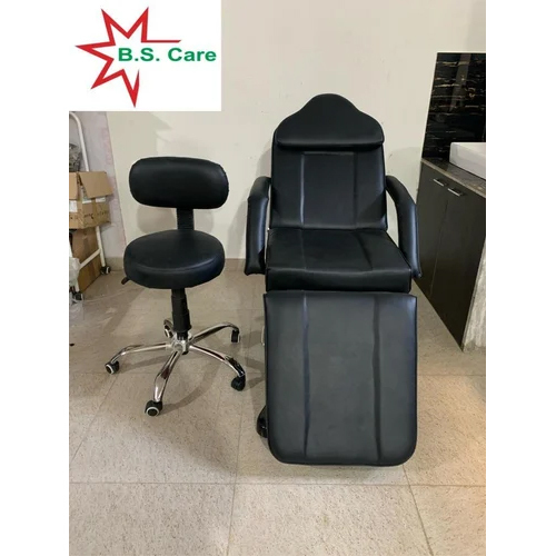 Black Hydraulic Dermatology Chair