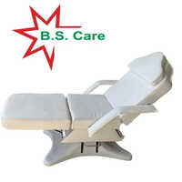 Manual Hydraulic Chair - Premium-quality Metal And Leather, Lever-controlled Height Adjustment, Sturdy Base For High Stability, Soft Cushion Padding For Patient Comfort