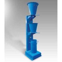 Compaction Factor Apparatus - Ms Material, Industry Grade Blue Design | Durable And Efficient For Industrial Usage