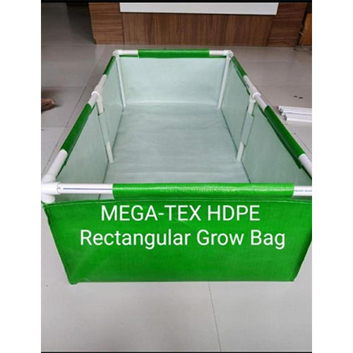 Hdpe Rectanguler Grow Bags200 Gsm Greenhouse Size: Small