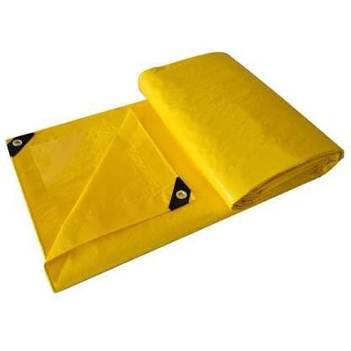 Yellow Hdpe Tarpaulin 150 Gsm