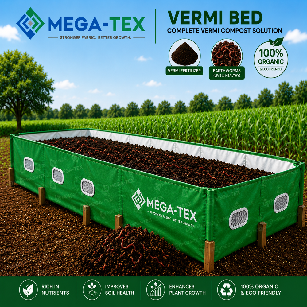 HDPE VERMI BED 250 GSM