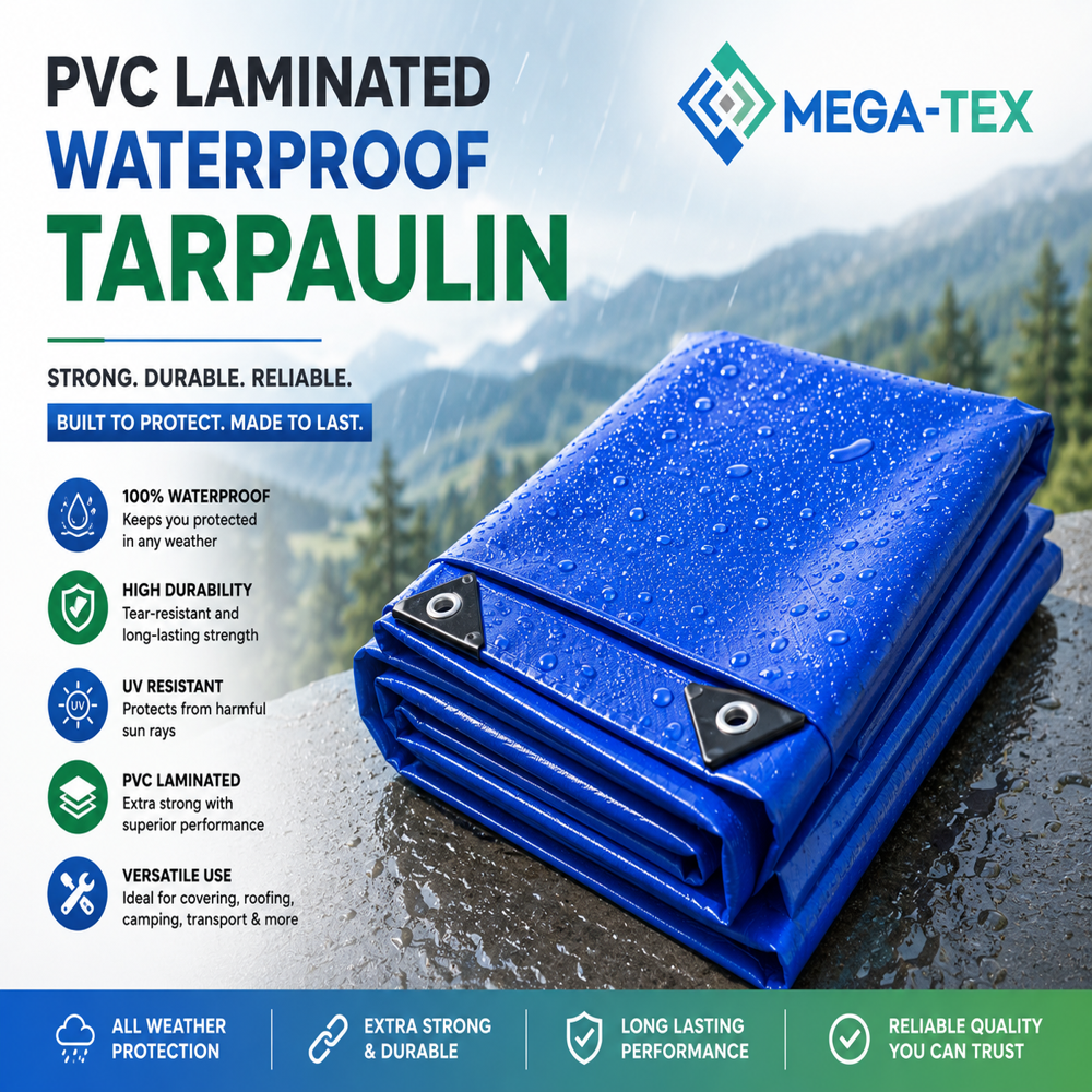 PVC Laminated Waterproof Tarpaulin