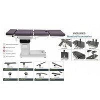 Multi Purpose Electric Ot Table - Smps Control Box, Ergonomic Remote Design With Led Backlit Switch | Zero Current Consumption, Memory Function, Manual Ratchet Operation
