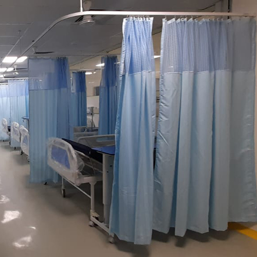 Hospital Curtain Track - Finish: Galvanized