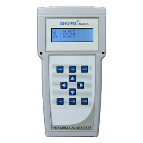 White Bi Flexi Agasthya 2017 Series Portable Flue Gas Analyzer