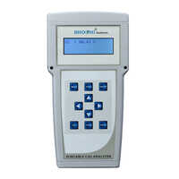 Bi 340 Agasthya 2013 Series Portable Trace Oxygen Analyzer - 215x120x40 Mm Handheld & 257x311x65.3 Mm Table Top, White Color, Lcd/touch Screen Display, 0.1 Ppm Precision, Built-in Data Logger & Auto-sampling Capability