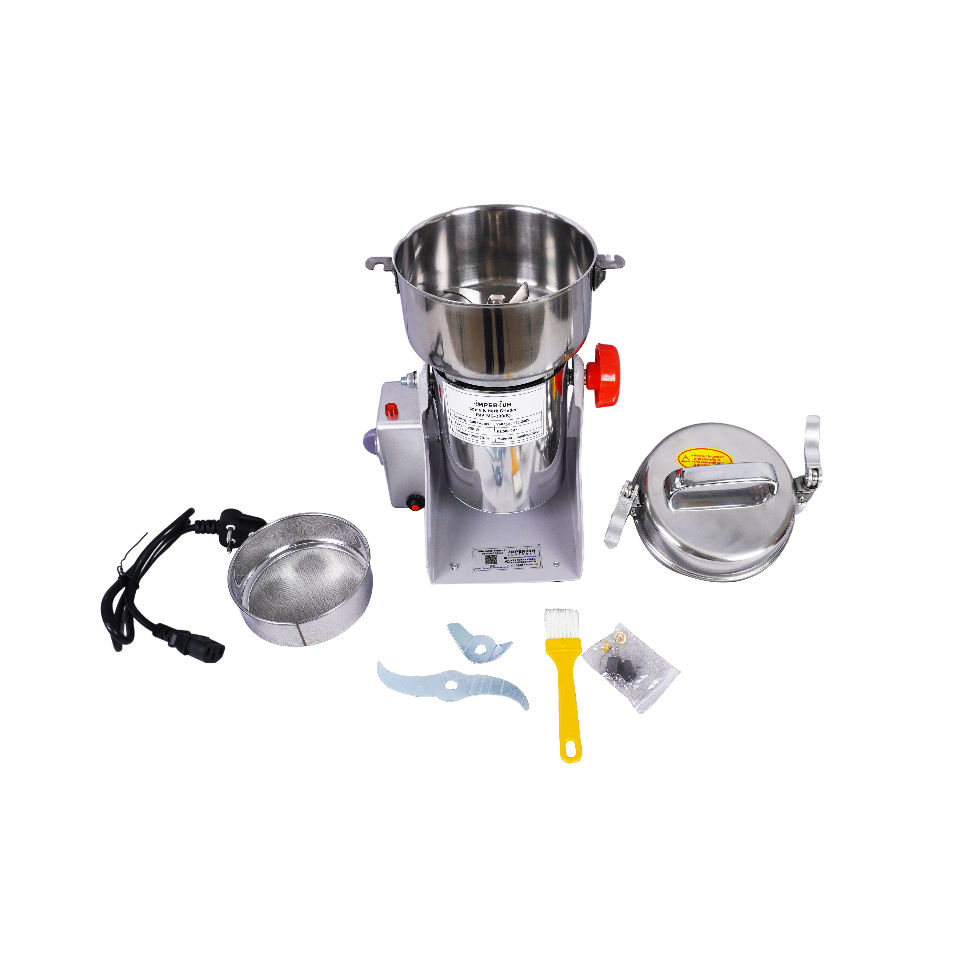 IMPERIUM Domestic Portable Masala Spice Chilli Haldi and Hurb Grinder