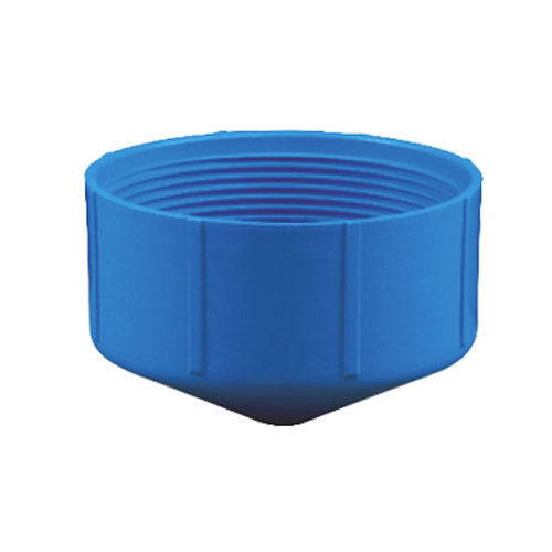 Blue Pvc Casing Moulded End Cap