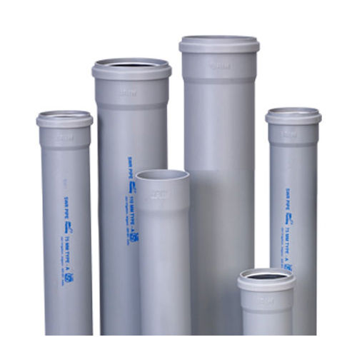 Gray Upvc Swr Round Pipe