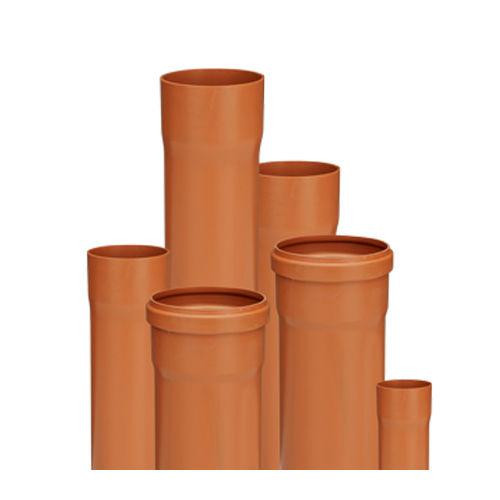 Round Upvc Underground Drainage And Sewerage Pipes