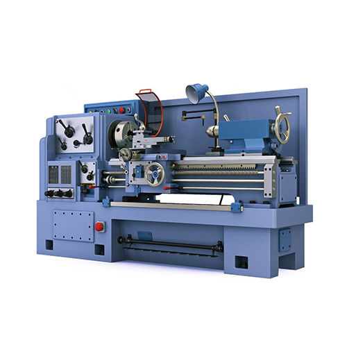 Semi Automatic Industrial Geared Lathe Machine