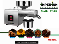 IMPERIUM Stainless Steel Automatic Oil Maker Machine with Simplified Digital Temperature Controller for Home Use