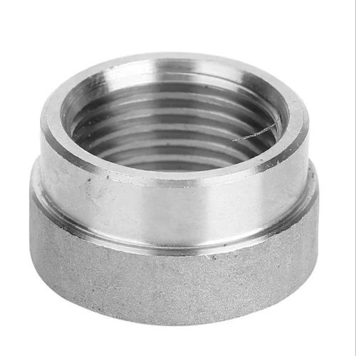 Silver Stainless Steel Threadolet By https://www.tradeindia.com/super-metal-syndicate-55521483/