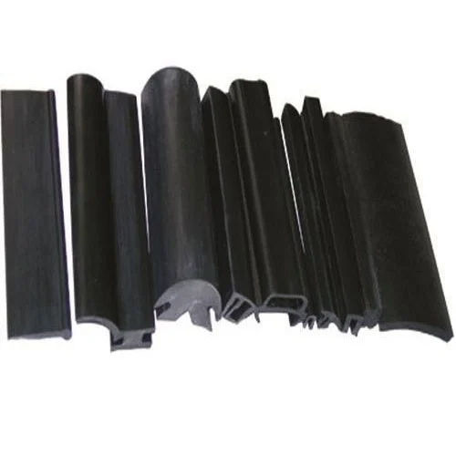 EPDM Rubber Profile - Length 10-40 m, Width 1-5 m, Black Color | Exceptional Weather Resistance, High Elongation 150-300%, Versatile Sealing Solution