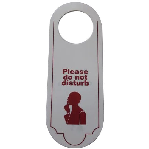 White Dnd Door Hanger