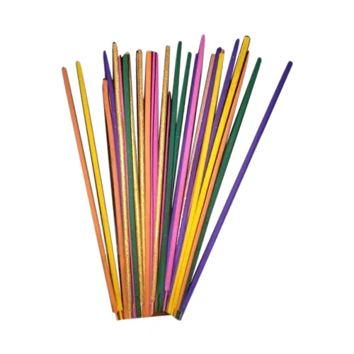 Colored Incense Stick - 100% Natural Bamboo | Exotic Aromas in Herbal, Floral, Citrus, Eco-Friendly for Aromatherapy & Meditation
