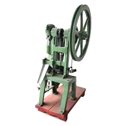 Camphor Tablet Making Machine - Semi Automatic CNC Technology | Painted Finish Electric Power Source for Industrial Use