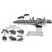 Electric C-arm Table Without Top Slide - Medical Stainless Steel, Remote Controlled Height Adjustment And Tilt Functions | Antibacterial, Easy To Clean, Non-reflecting Surface