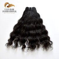 100% Raw Unprocessed Virgin Indian Temple Curly Remy Human Hair Extensions