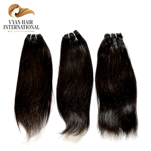 Cuticle Align Quality Indian Unprocessed Natural Wavy Indian 100% Tangle Free Human Hair