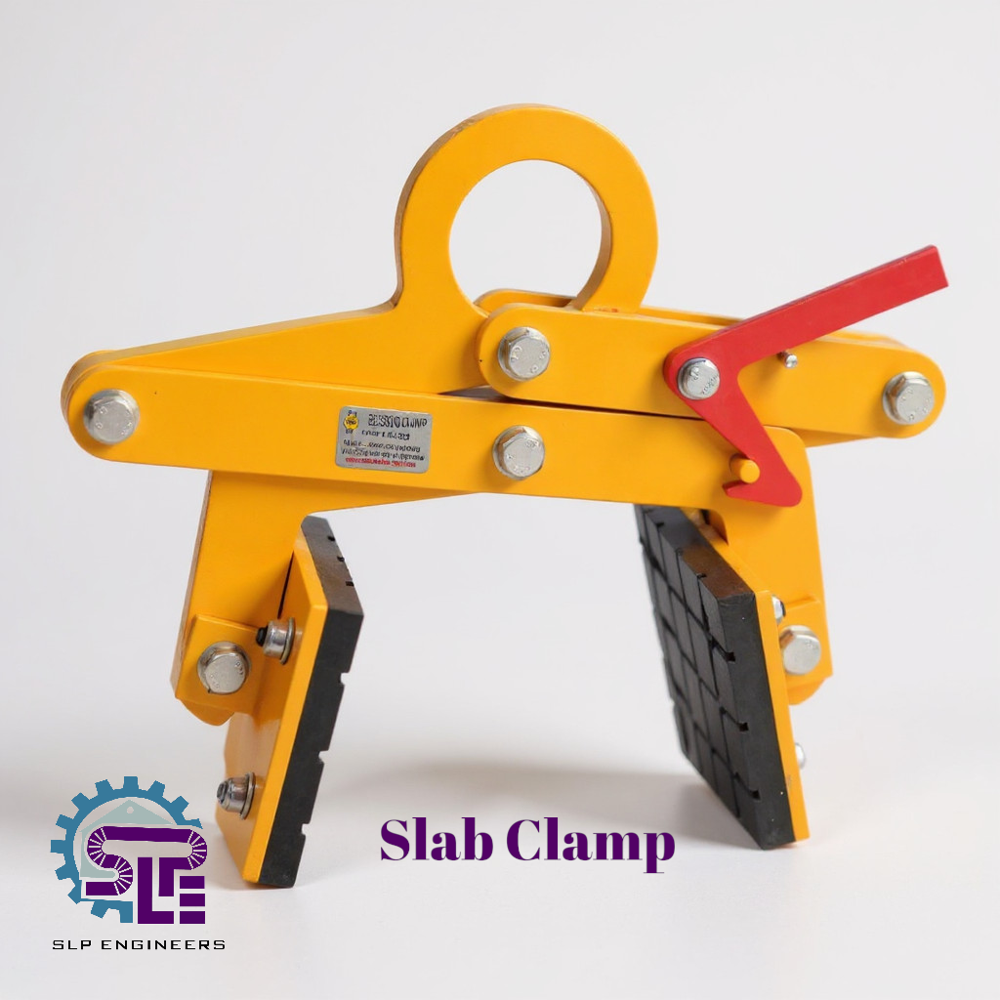 Mild Steel Slab Lifting Clamp - Color: Yellow
