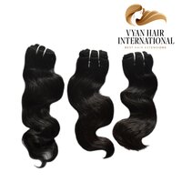 100% Unprocessed One Donor Raw Indian Human Hair Remy Temple Hair Indian Raw Hair Body Wave