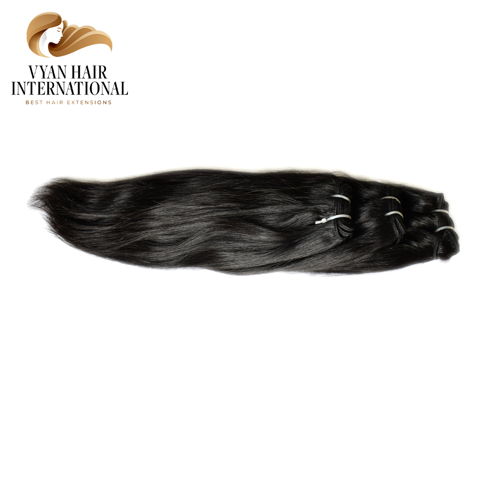 Raw Unprocessed Temple Natural Remy Indian Virgin Human Hair