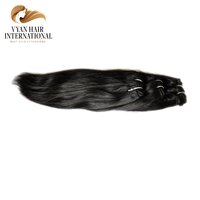 Raw Unprocessed Temple Natural Remy Indian Virgin Human Hair