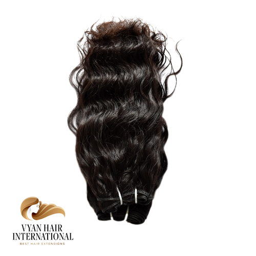 Virgin Natural Wave Indian Human Hair Extension