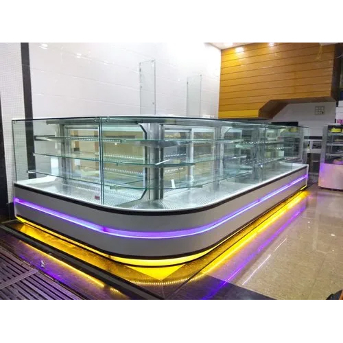 L Shape Sweet Display Counter