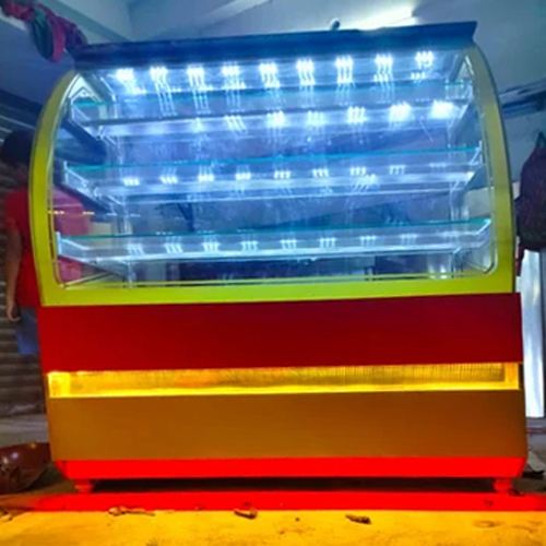 Steel Sweet Display Counter