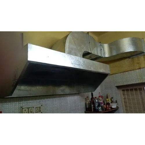 Commercial Kitchen Exhaust Hood Capacity: 1100 M3/hr