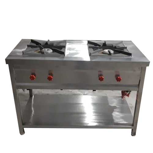 Stainless Steel 2 Burner Gas Oven