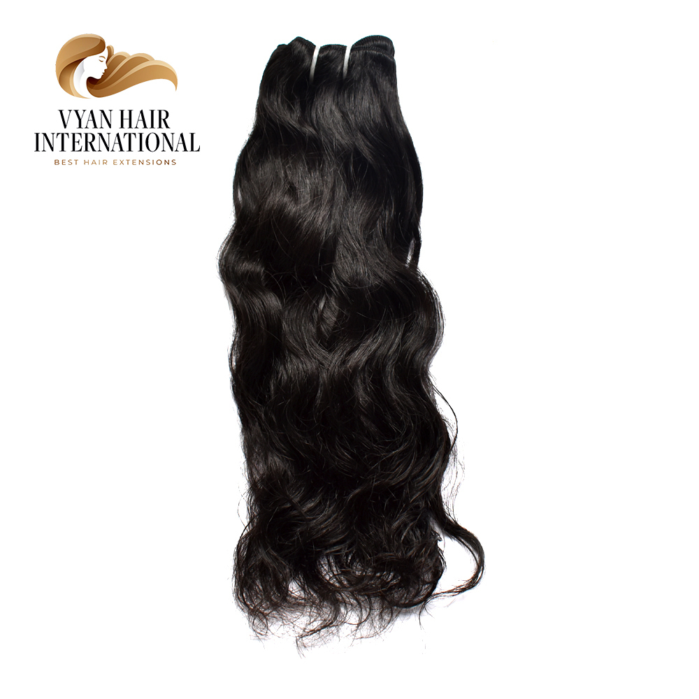 Raw Indian Temple Hair Remy Virgin Natural 10-36 Inch Human Hair Weave Extension