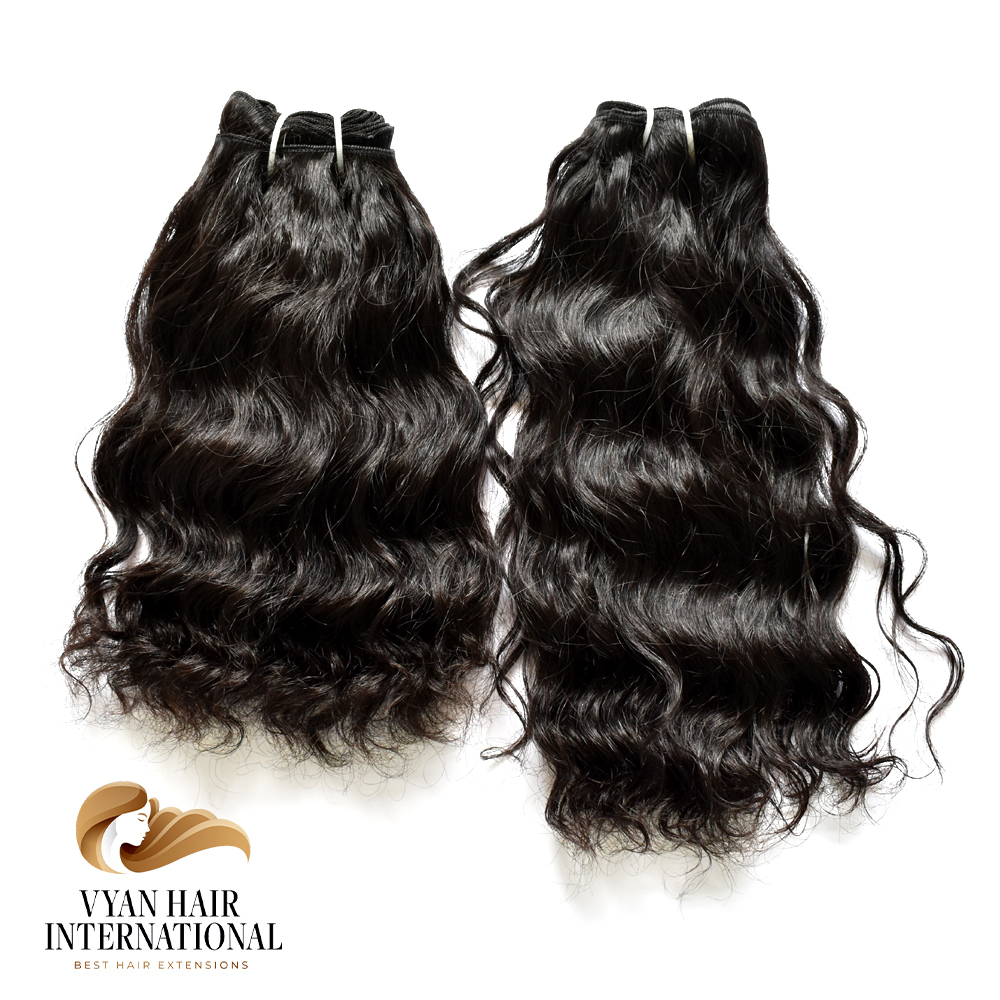 100% Natural Indian Human Hair Raw Hair Extension