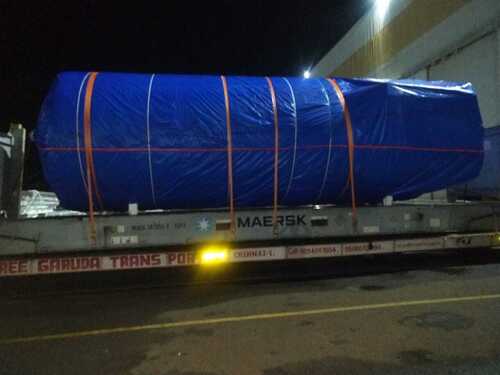 100kl Tank Tarpaulin Wrapping